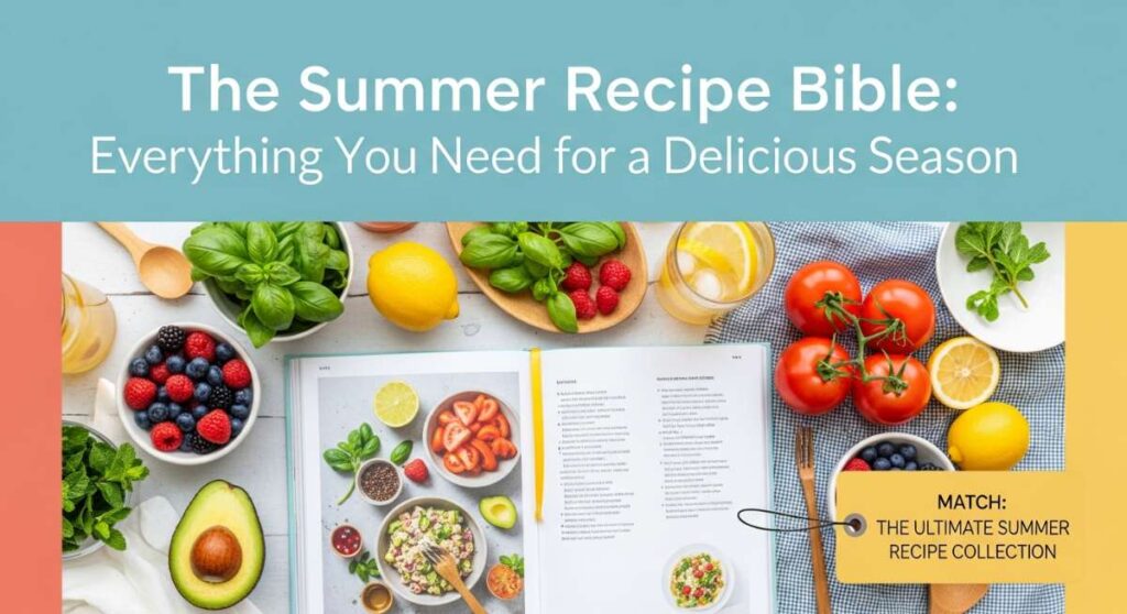 featured: the summer recipe bible: everything you need for a delicious season