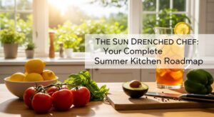 featured: the sun drenched chef: your complete summer kitchen roadmap