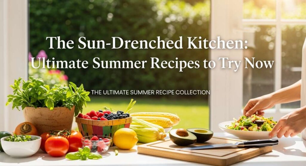 featured: the sun drenched kitchen: ultimate summer recipes to try now