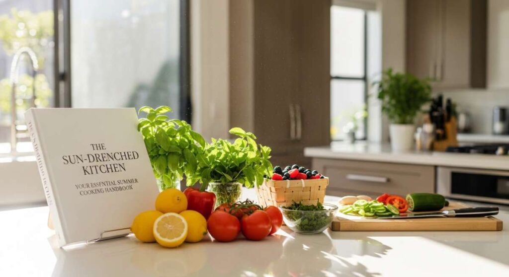 featured: the sun drenched kitchen: your essential summer cooking handbook