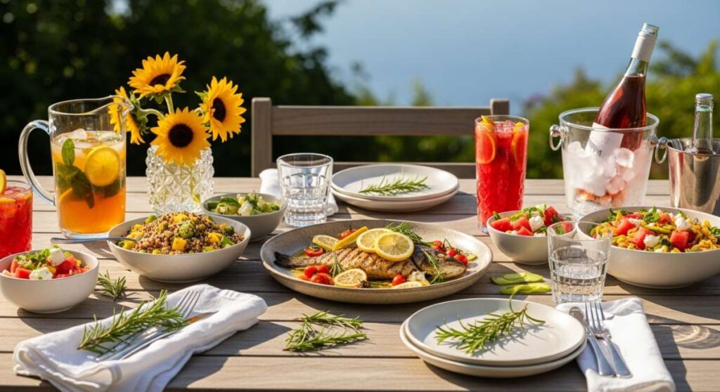 featured: the sun drenched menu: every recipe and drink you need this season
