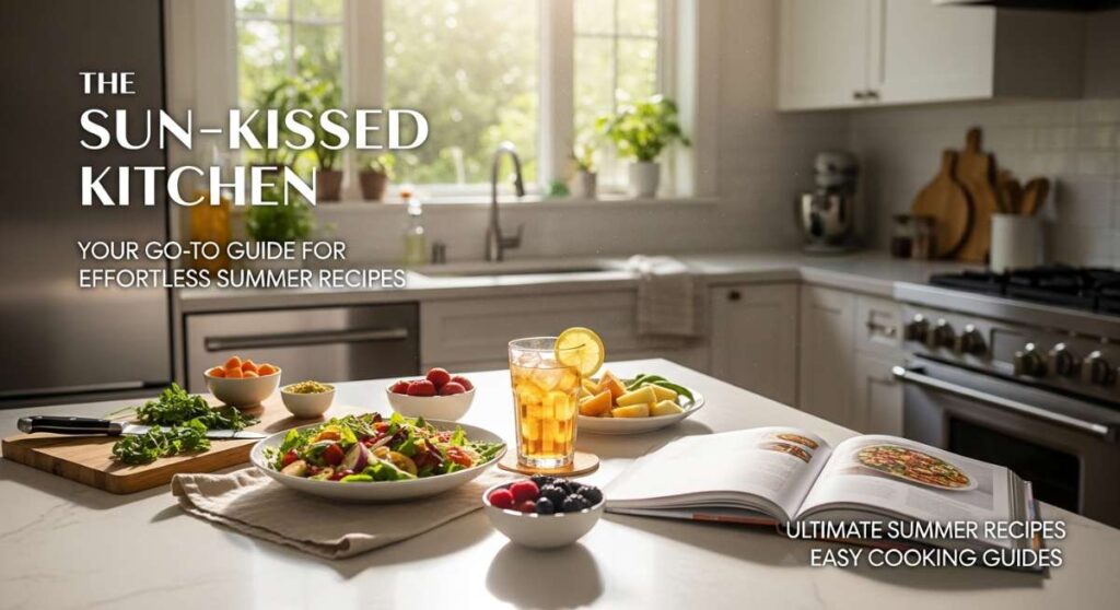 featured: the sun kissed kitchen: your go to guide for effortless summer recipes