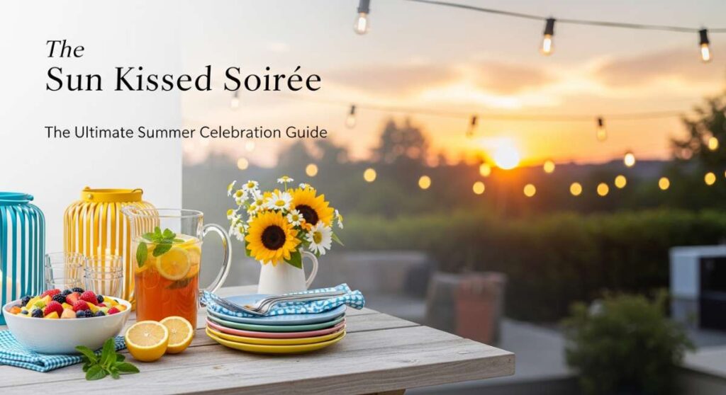 featured: the sun kissed soirée: everything you need for the perfect summer bash