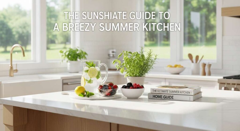 featured: the sunshine edit: the ultimate guide to a breezy summer kitchen