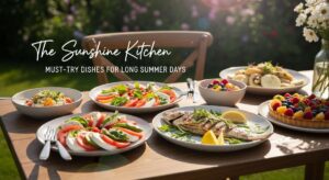 featured: the sunshine kitchen: must try dishes for long summer days