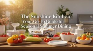 featured: the sunshine kitchen: your go to guide for seasonal summer dining