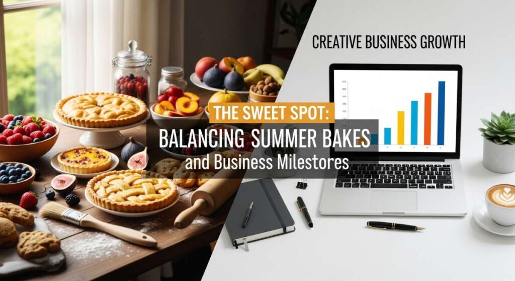 featured: the sweet spot: balancing summer bakes and business milestones