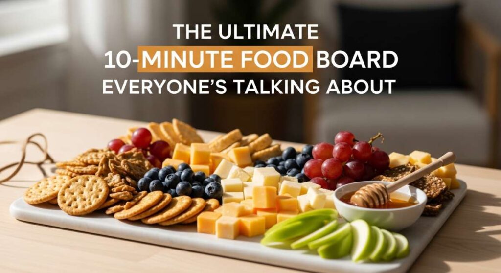featured: the ultimate 10 minute food board everyone's talking about