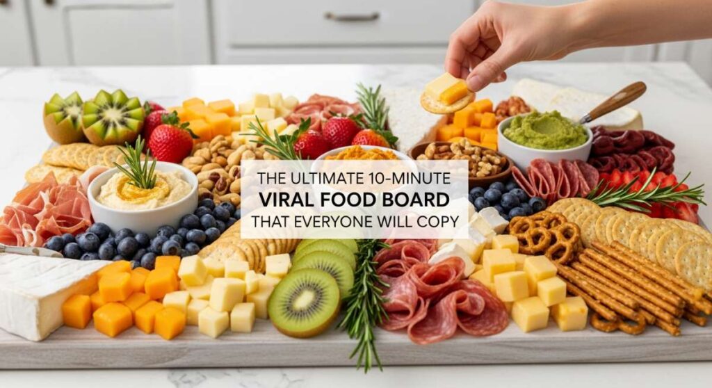 featured: the ultimate 10 minute viral food board that everyone will copy