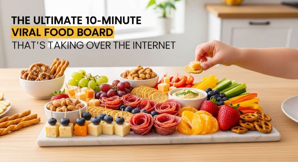 featured: the ultimate 10 minute viral food board that's taking over the internet