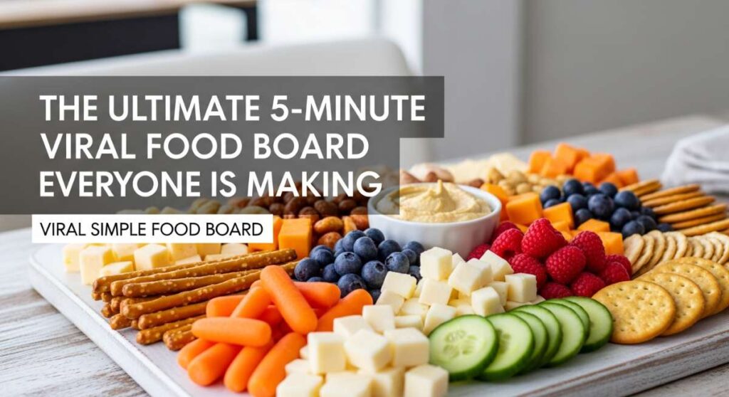 featured: the ultimate 5 minute viral food board everyone is making