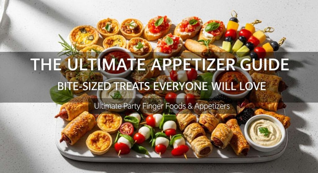 featured: the ultimate appetizer guide: bite sized treats everyone will love