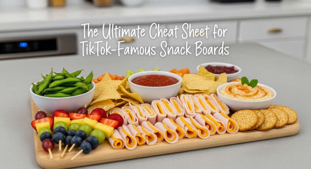 featured: the ultimate cheat sheet for tiktok famous snack boards