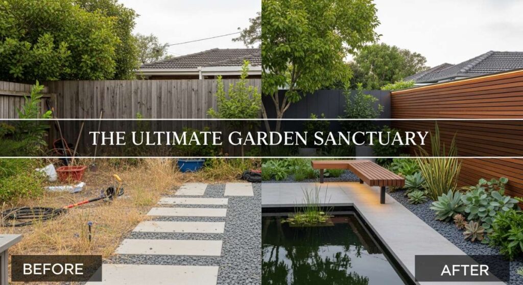 The Ultimate Garden Sanctuary: From Messy Yard to Meditative Oasis featured: the ultimate garden sanctuary: from messy yard to meditative oasis