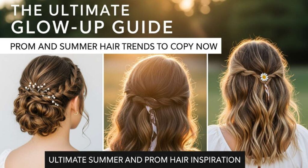 featured: the ultimate glow up guide: prom and summer hair trends to copy now