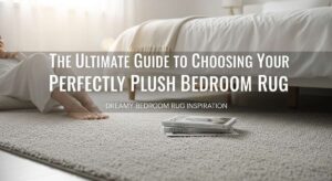 featured: the ultimate guide to choosing your perfectly plush bedroom rug