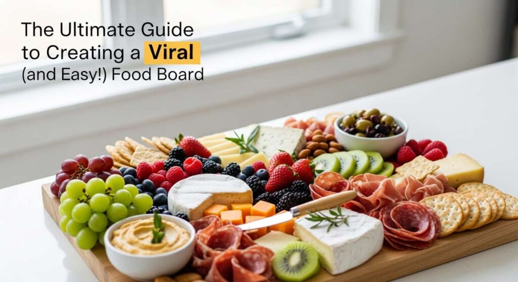 featured: the ultimate guide to creating a viral (and easy!) food board