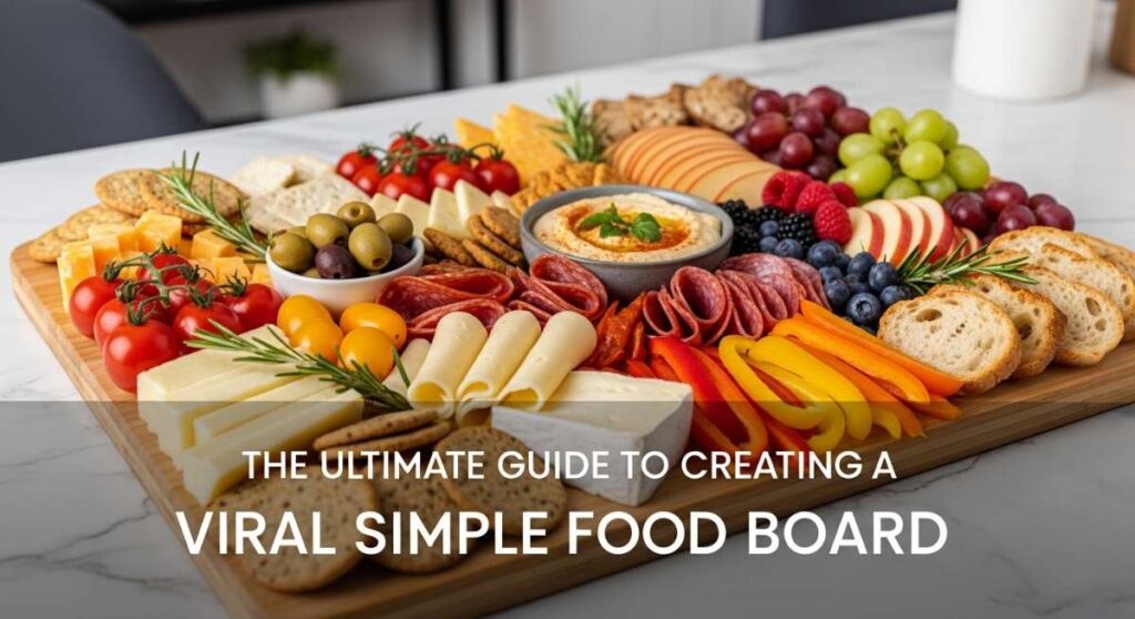 featured: the ultimate guide to creating a viral simple food board