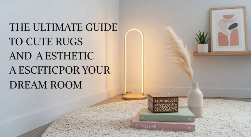 featured: the ultimate guide to cute rugs and aesthetic decor for your dream room