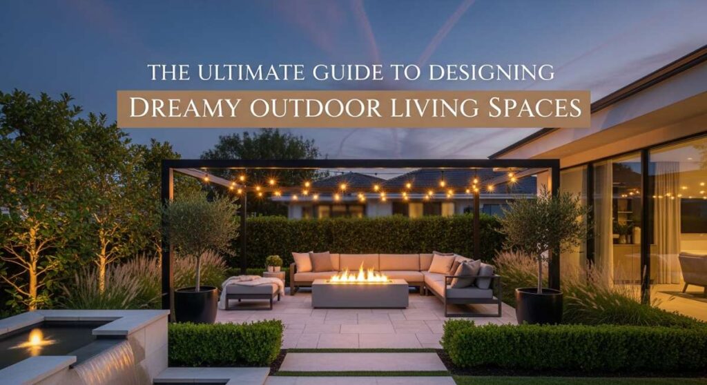 featured: the ultimate guide to designing dreamy outdoor living spaces