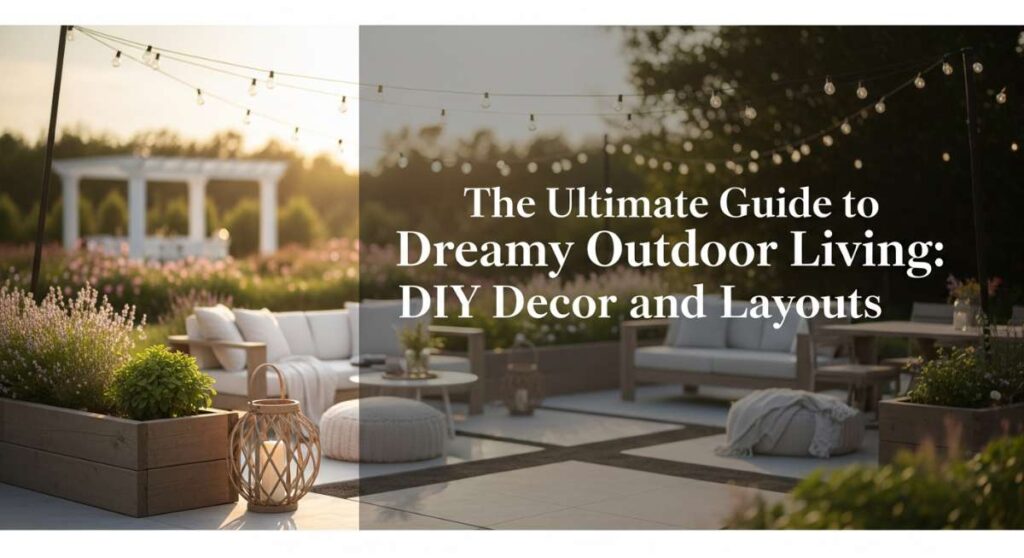 featured: the ultimate guide to dreamy outdoor living: diy decor and layouts