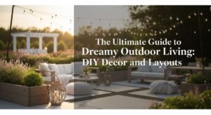 featured: the ultimate guide to dreamy outdoor living: diy decor and layouts