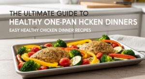 featured: the ultimate guide to healthy one pan chicken dinners