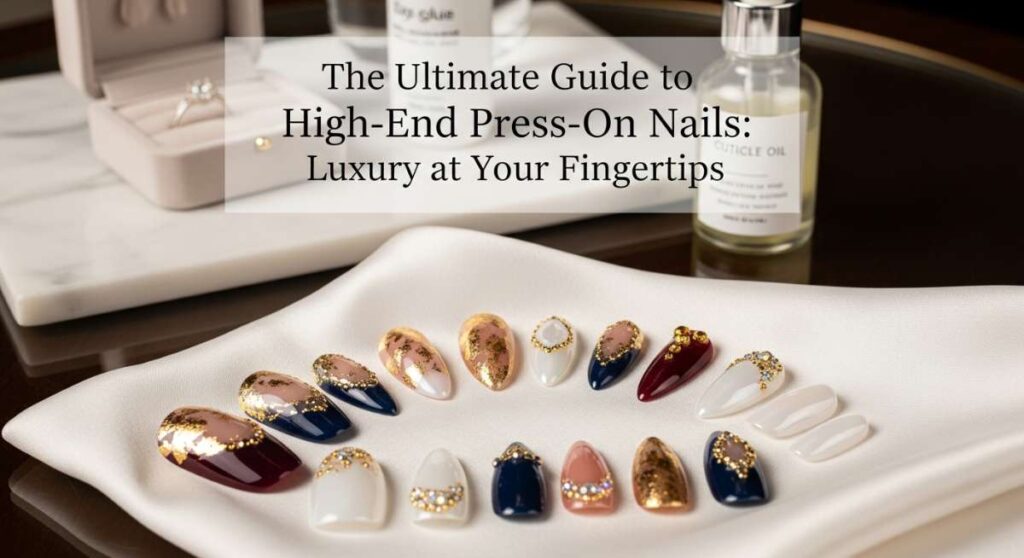 featured: the ultimate guide to high end press on nails: luxury at your fingertips