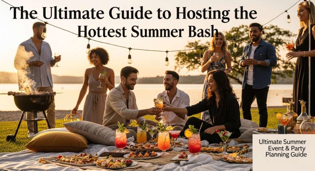 The Ultimate Guide to Hosting the Hottest Summer Bash featured: the ultimate guide to hosting the hottest summer bash