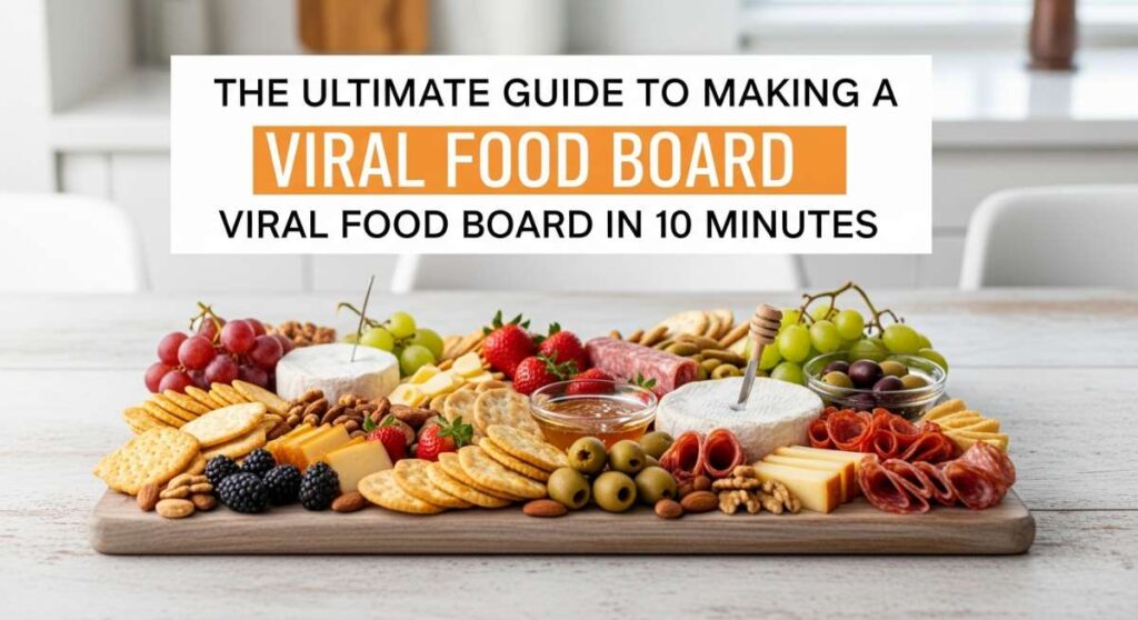 featured: the ultimate guide to making a crowd pleasing viral food board in 10 minutes