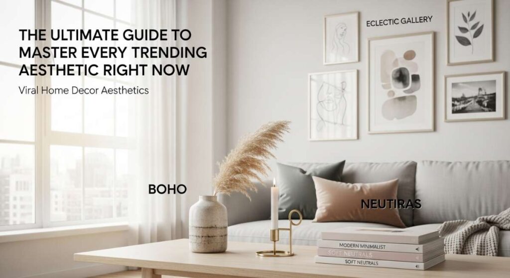 featured: the ultimate guide to master every trending decor aesthetic right now