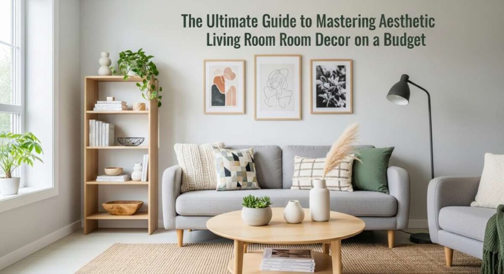 featured: the ultimate guide to mastering aesthetic living room decor on a budget