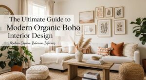 featured: the ultimate guide to modern organic boho interior design