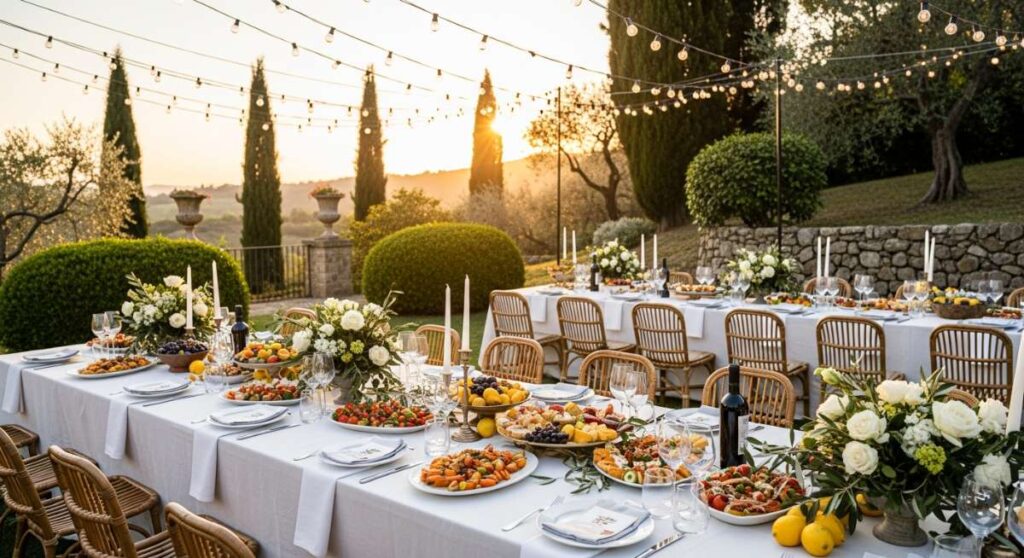 featured: the ultimate guide to planning a chic italian garden party