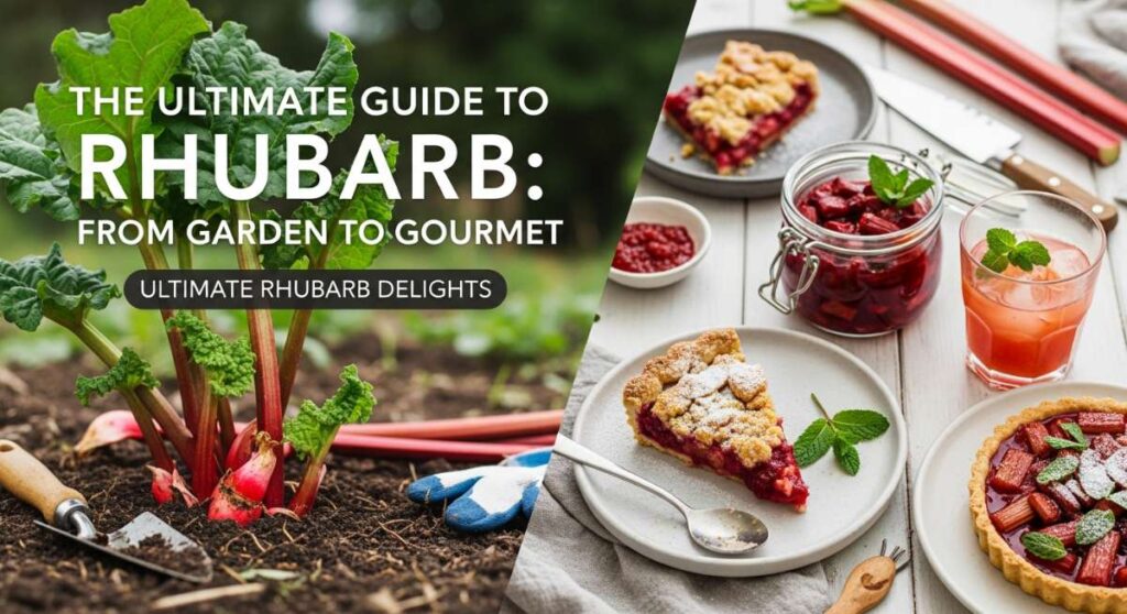 featured: the ultimate guide to rhubarb: from garden to gourmet