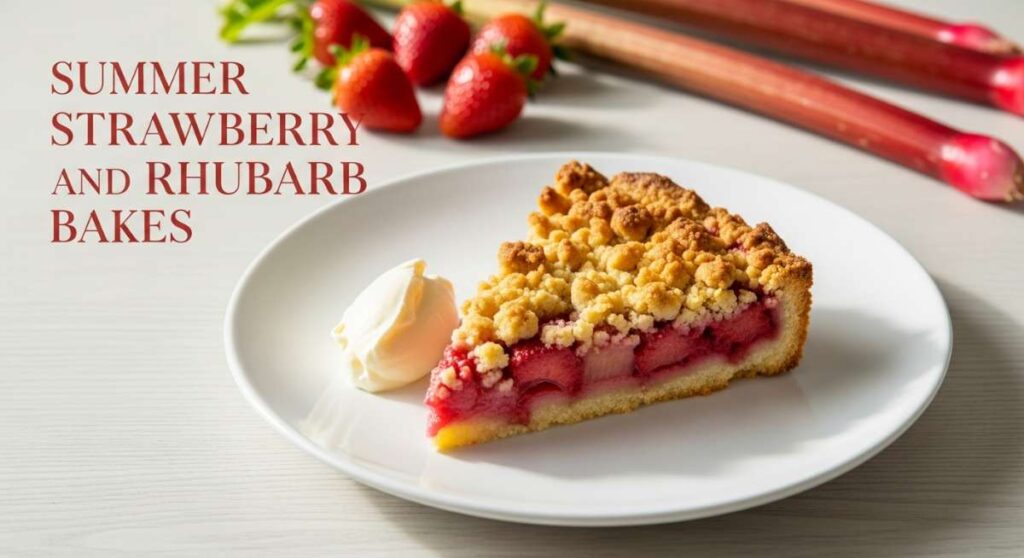 featured: the ultimate guide to strawberry and rhubarb summer desserts