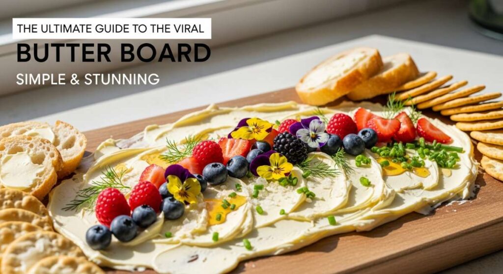 featured: the ultimate guide to the viral butter board: simple & stunning