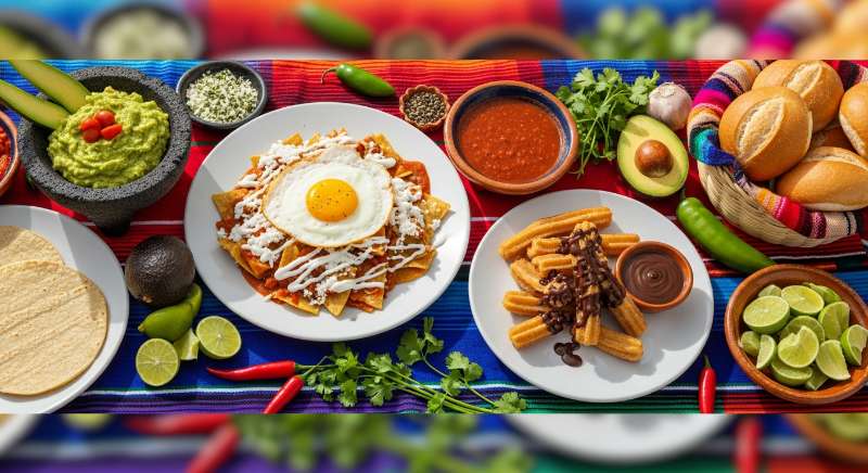 featured: the ultimate guide to traditional mexican flavors: from chilaquiles to churros