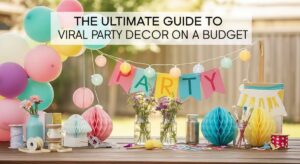 featured: the ultimate guide to viral diy party decor on a budget