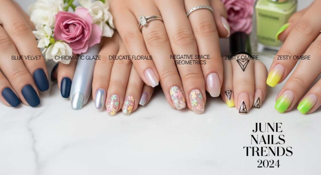 featured: the ultimate june 2024 nail inspo: trends every blogger is wearing