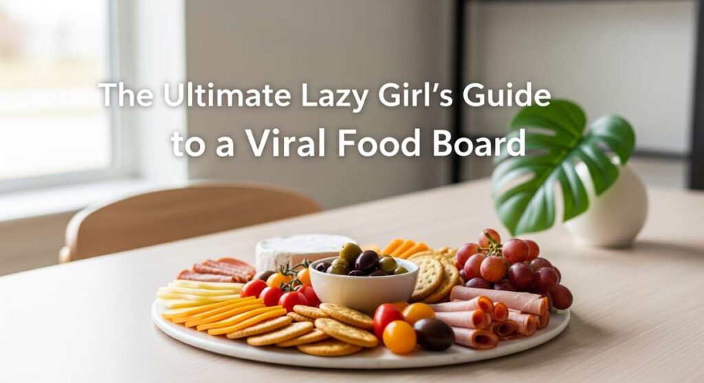 featured: the ultimate lazy girl's guide to a viral food board