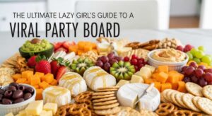 featured: the ultimate lazy girl's guide to a viral party board