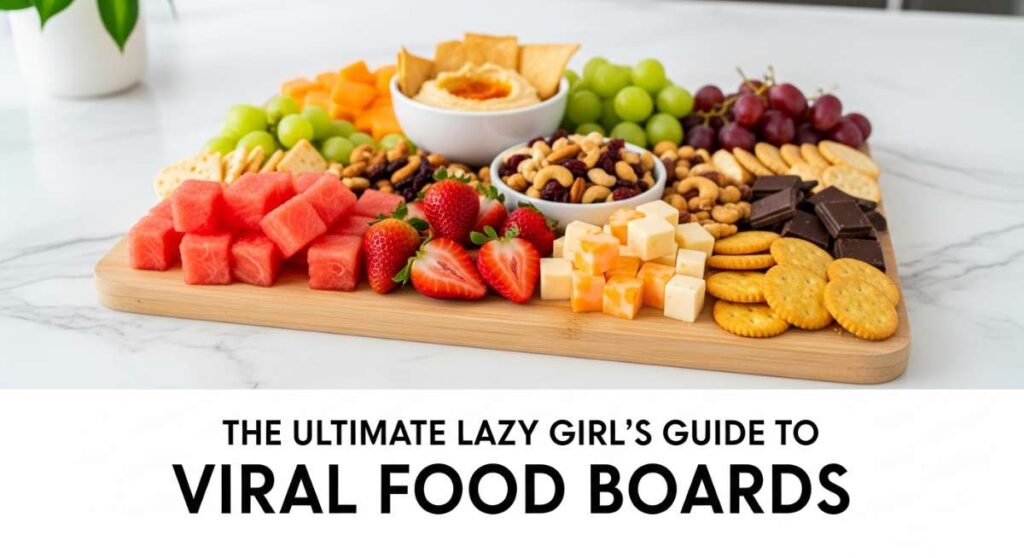 featured: the ultimate lazy girl's guide to viral food boards