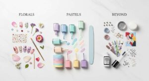featured: the ultimate may mani guide: florals, pastels, and beyond
