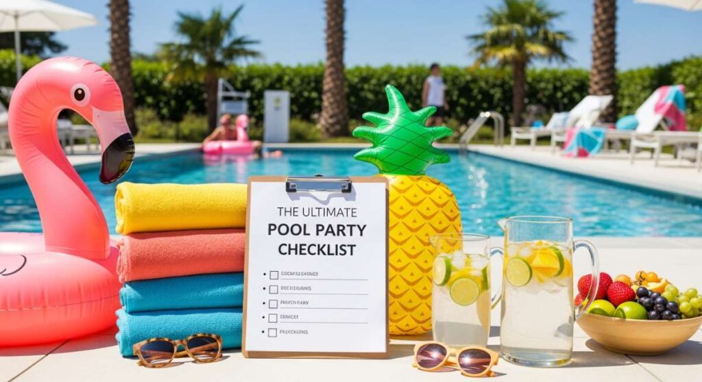 featured: the ultimate pool party checklist: host the coolest event of the season