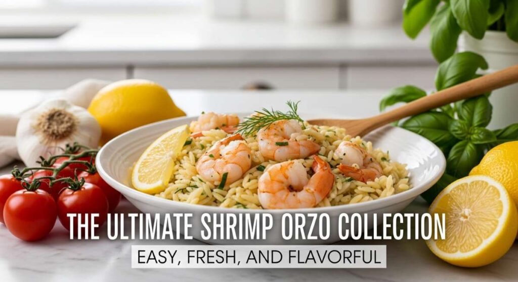 featured: the ultimate shrimp orzo collection: easy, fresh, and flavorful