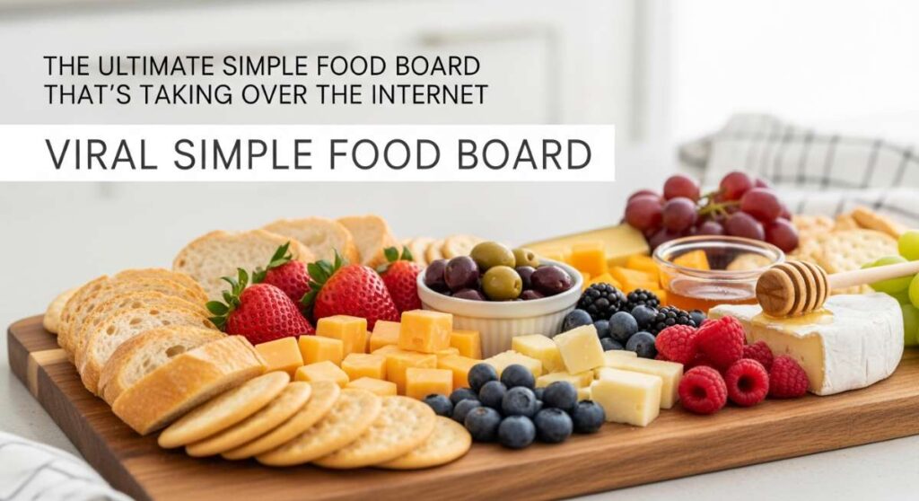 featured: the ultimate simple food board that's taking over the internet