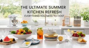featured: the ultimate summer kitchen refresh: everything you need to host