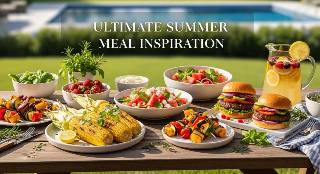 featured: the ultimate summer menu: vibrant recipes for every cookout
