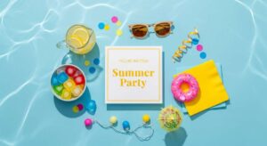 featured: the ultimate summer party blueprint: from invites to ice cubes